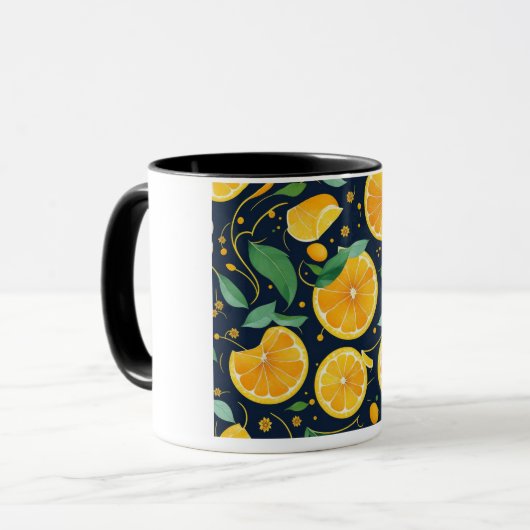 Tasse mit Obst (Vorderseite Links)