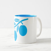 Tasse mit Obst- und Ölbaumsymbolen (VorderseiteRechts)