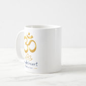 Tasse mit Om-Symbol (Vorderseite Links)