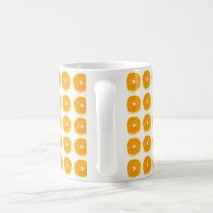 Tasse mit Orangen-Design 
