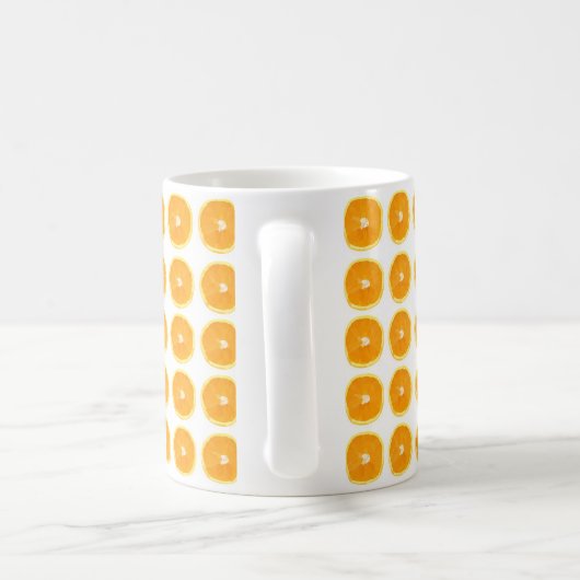 Tasse mit Orangen-Design (Henkel)