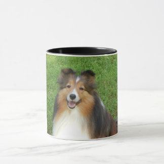 Tasse mit original Sheltie Foto