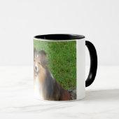 Tasse mit original Sheltie Foto (VorderseiteRechts)