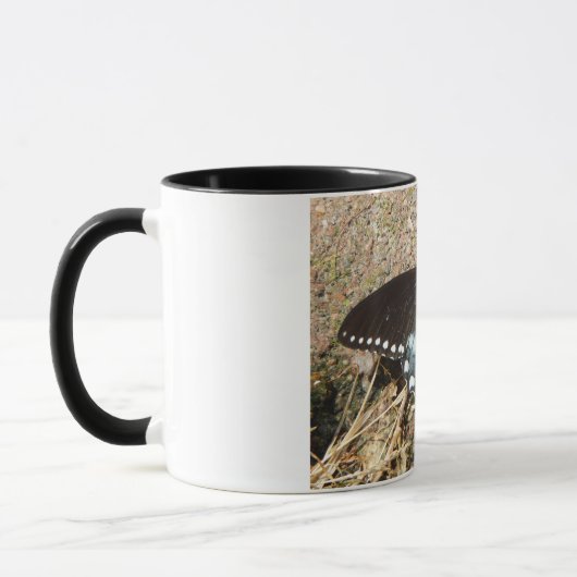 Tasse mit originalem Foto eines wunderschönen Schm (Links)