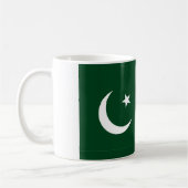 Tasse mit pakistanischer Flagge (Links)