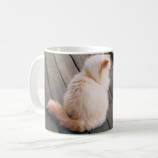 Tasse mit Perserkatze (Vorderseite Links)