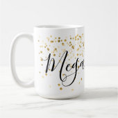 Tasse mit personalisiertem Namen (Links)