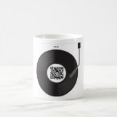 Tasse mit personlisierten Song per QR-Code (Mittel)