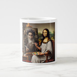 Tasse mit Pfauenparadies auf dem Dach