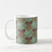 Tasse mit Pinecone-Design (Links)
