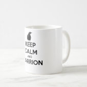 Tasse mit poe-Raben (VorderseiteRechts)