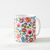 Tasse mit polnischen Mustervölkern (VorderseiteRechts)