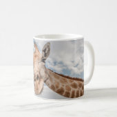 Tasse mit Portrait von Giraffe. (VorderseiteRechts)