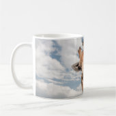 Tasse mit Portrait von Giraffe. (Links)