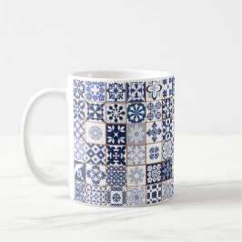 Tasse mit portugiesischem Fliesen-Muster -