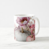Tasse mit Pumpkins und Blume (VorderseiteRechts)