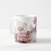 Tasse mit Pumpkins und Blume (Vorderseite Links)