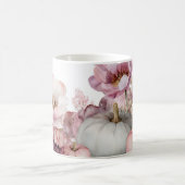 Tasse mit Pumpkins und Blume (Mittel)