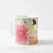 Tasse mit Pumpkins und Blume (Vorderseite Links)