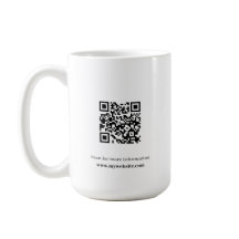 Tasse mit QR-Code