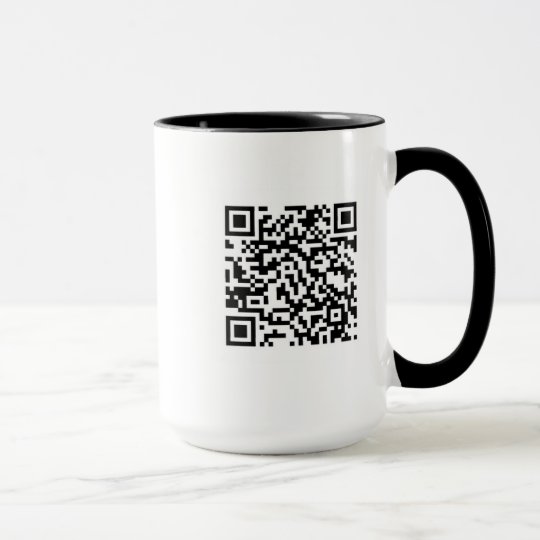 Tasse mit QR Code
