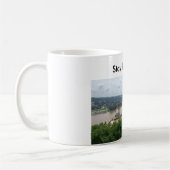 Tasse mit Riverboat auf Ohio R. --Bleibe Sie den (Links)