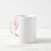 Tasse mit rosa Katze bedruckt (Vorderseite Links)
