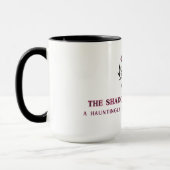 Tasse mit rosa und schwarzem Full-Logo (Links)