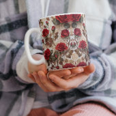 Tasse mit Rote Rose