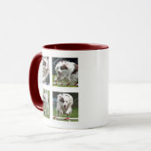 Tasse mit rotem Hund Bild (Vorderseite Links)