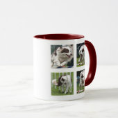 Tasse mit rotem Hund Bild (VorderseiteRechts)
