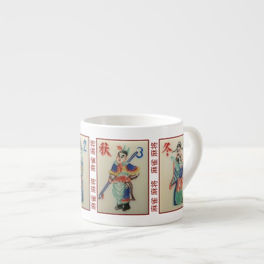 Tasse mit Saisonfliesen (Vorderseite Rechts)