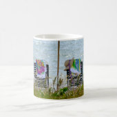 Tasse mit Sanibel Insel-Strandszene (Mittel)