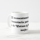Tasse mit Schmeichelei DNA (Vorderseite Links)