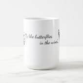 Tasse mit Schmetterlingsmotiv- Flügel der Freiheit (Zentrum)