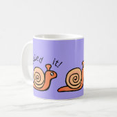 Tasse mit Schnecke (Vorderseite Links)