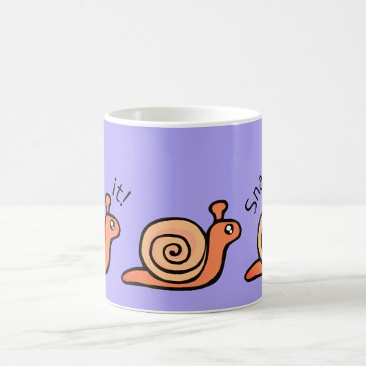 Tasse mit Schnecke (Mittel)