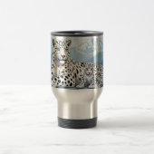 Tasse mit Schneeleoparden (Mittel)