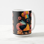 Tasse mit schönen Keksen (VorderseiteRechts)