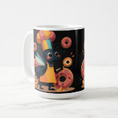 Tasse mit schönen Keksen (Vorderseite Links)