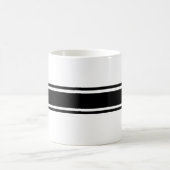 Tasse mit schwarzen Streifen (Mittel)
