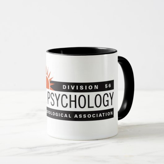 Tasse mit schwarzer Ordnung (VorderseiteRechts)