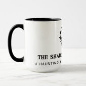 Tasse mit Schwarzweiß-Volllogos (Links)