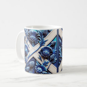 Tasse mit Scottish Thistles Design