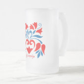 Tasse mit slowenisch Motiv in den nationalen (VorderseiteRechts)