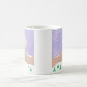 Tasse mit Snowy Mountain Scene (Mittel)