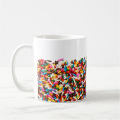 Tasse mit Sprinklen (Links)