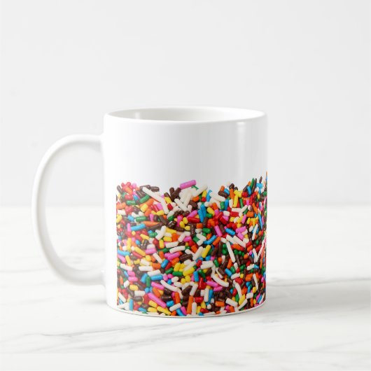 Tasse mit Sprinklen (Links)