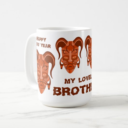 TASSE MIT STARKEN MASCHINEN (Vorderseite Links)