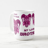 TASSE MIT STARKEN MASCHINEN (Vorderseite Links)